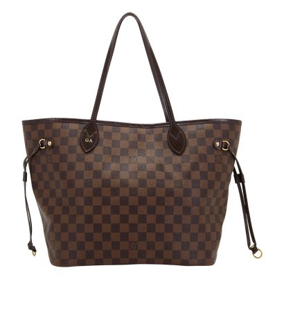 Neverfull MM, &pound;850, Handbags, Brown, Canvas, Front view